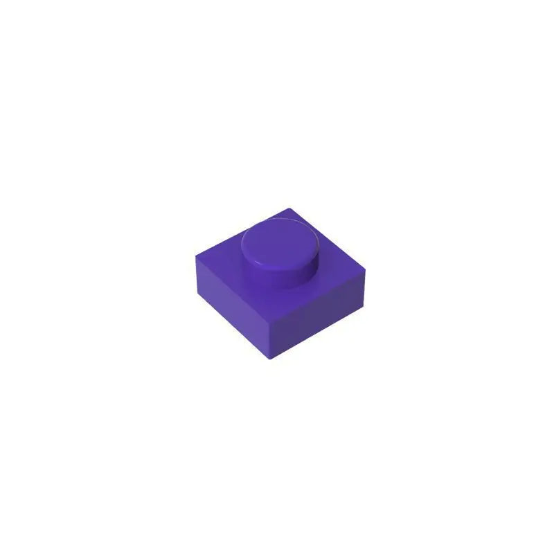 100g/588Pcs 3024 1x1 Brick Moc Short 1-Hole Color Spare Parts Compatible with Brick DIY Children's Toy Assembly Gift Box