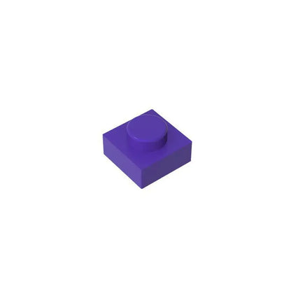 100g/588Pcs 3024 1x1 Brick Moc Short 1-Hole Color Spare Parts Compatible with Brick DIY Children's Toy Assembly Gift Box
