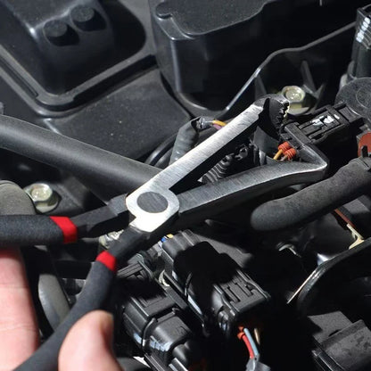 3PCS 8" 60-Degree Electrical Disconnect Pliers For Automotive Connectors Sensors - Angled Wire Plug Removal Tool Auto CAR