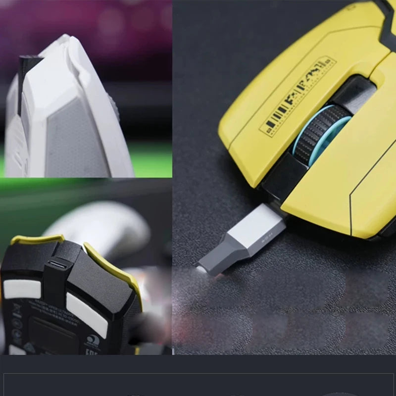 For Viper ULTIMATE/BASILISK ULTIMATE/DEATHADDER V2 PRO/NAGA V2 PRO mouse adapter Android micro to type c head replacement parts