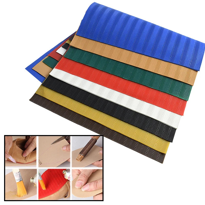 Replaceable Rubber Soles Shoes Outsole Repair Patches Soles Full Sole Repair Stickers Unisex Men Shoes Anti Slip Wearable Pads