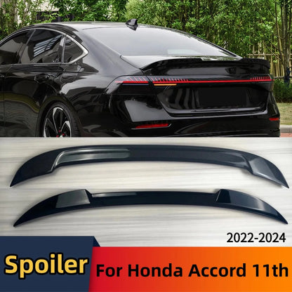 Air Deflector Boot Lip Rear Spoiler Wing Airfoil For Accord Honda 11th Gen Sedan 4 Door 2022-24 Car Styling Tuning Accessories