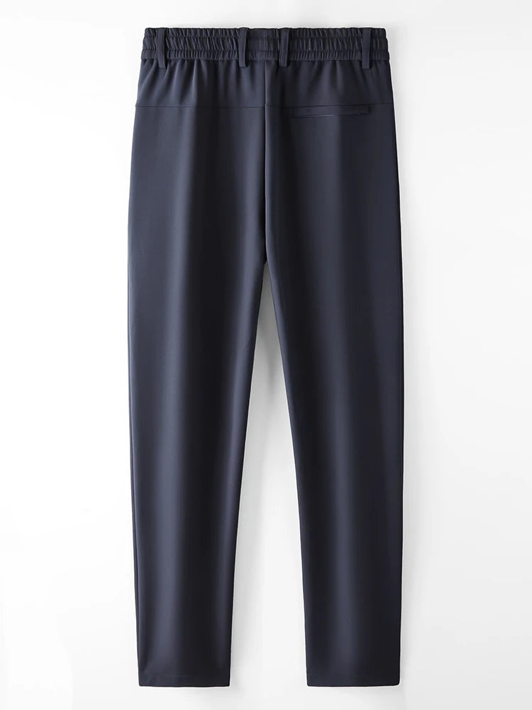 2024 Autumn Winter Men Sweatpants Fleece Liner Warm Straight Track Pants Sportswear Casual Male Long Trousers Plus Size 8XL