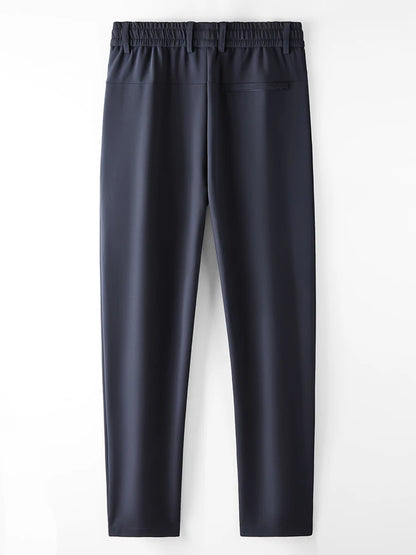 2024 Autumn Winter Men Sweatpants Fleece Liner Warm Straight Track Pants Sportswear Casual Male Long Trousers Plus Size 8XL