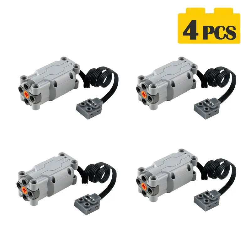 1/2/4/10PCS Second Generation L Motor High-Torque 88003 Building Block Power Functions Upgrade Kit for Car Model Technical Parts