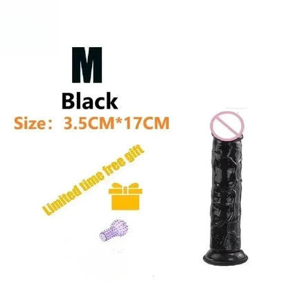 Dildos Sex Toys Dick Cheap Soft Female Vagina Clitoris Anal Masturbators Penis with Suction Cup 5 Colors Consolador Dildo Gode