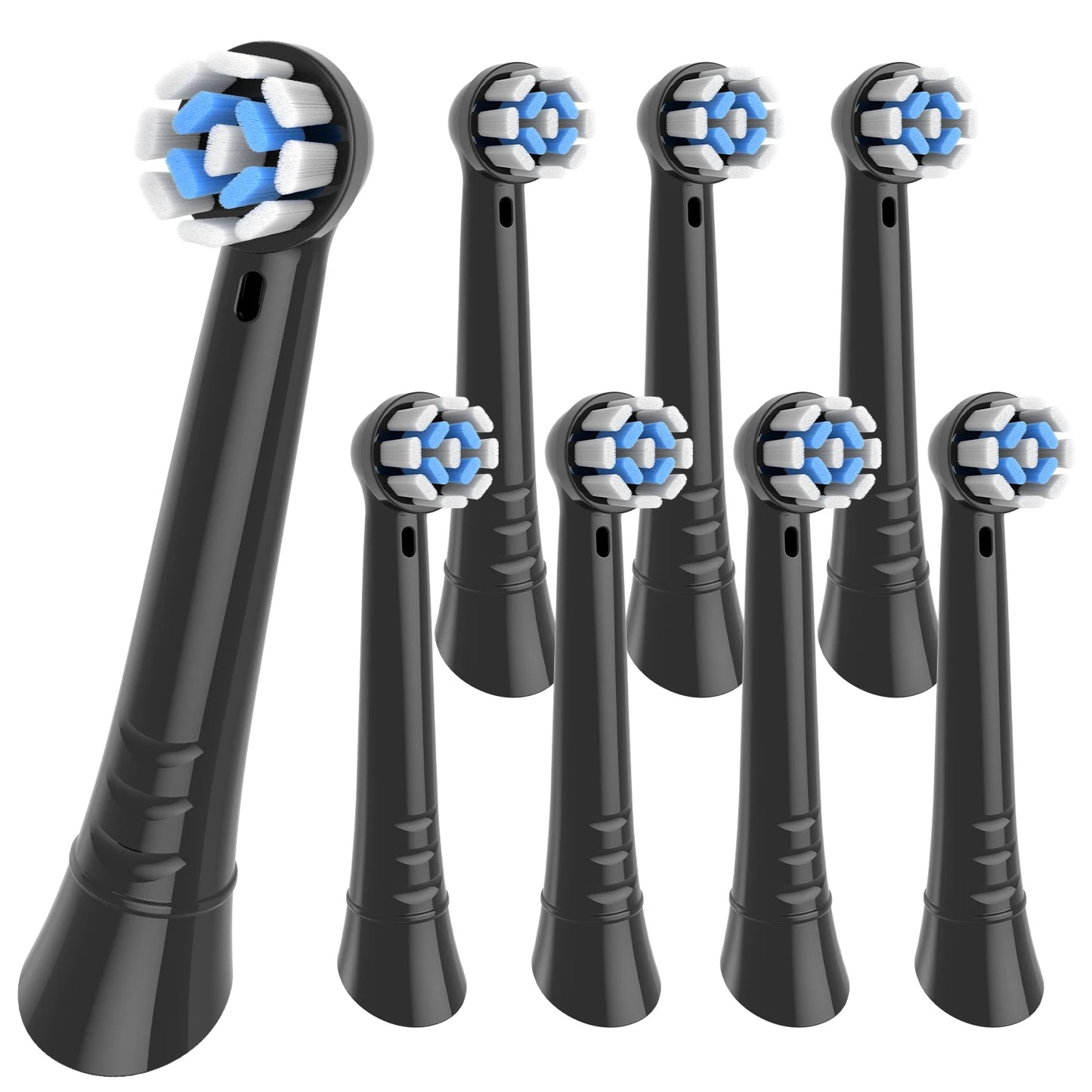 8pcs Replacement Toothbrush Heads Compatible with Oral-B iO Electric Toothbrush, for Oral B iO 10|6|7|9|8|5|4|3 Series Toothburh