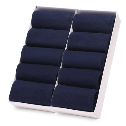 5/10 Pairs Men Women Cotton Socks Pure Color Thin Summer Soft Breathable White Black Business Summer Casual Men socks Large Size