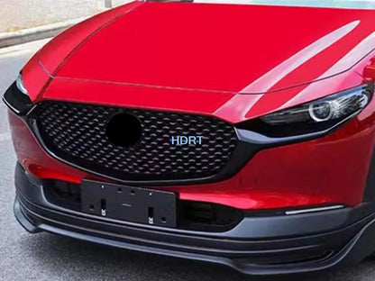 Car Styling Front Bumper Trim Racing Grille Cover Protector Decoration Accessories Exterior Sticker For Mazda CX-30 CX30 2020 +