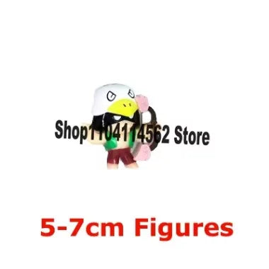 Mini Anime Figures Fashion Original Star-Game Decoration Cartoon Heroes Model Cotton Dolls Boys Christmas Gifts Collectible