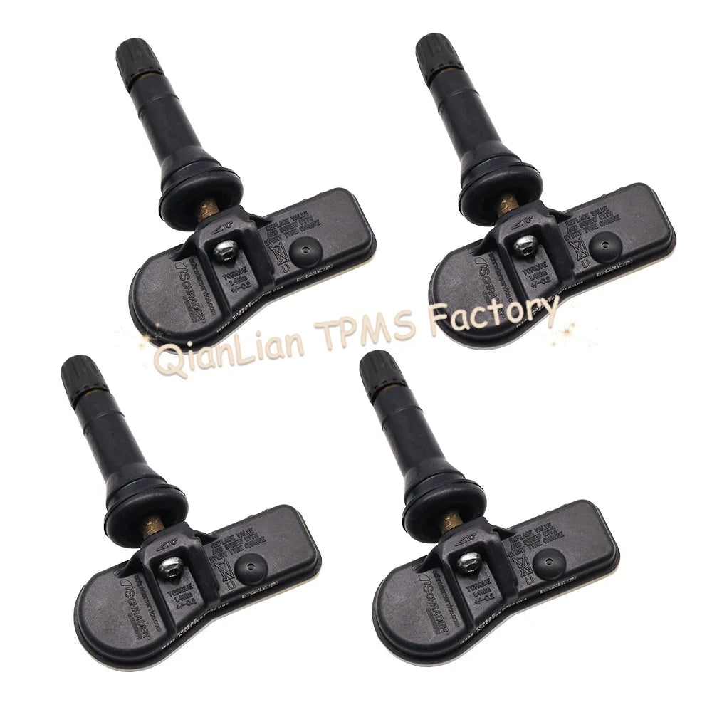 TPMS Sensors Set Of 4 407009322R For Renault Clio IV Captur Kangoo II Lodgy Logan 433MHz Tire Pressure Monitoring System