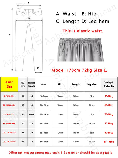 2025 Autumn New Gradient Color Washed Sweatpants Men Heavy Cotton Wide Leg Knit Sports Pants Loose Fit Straight Trousers