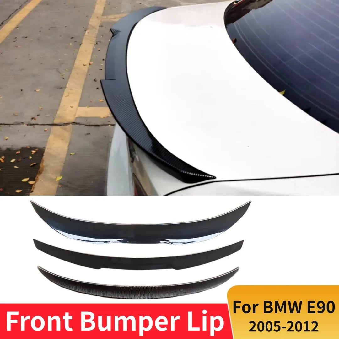 Rear Trunk Splitter Lip Decoration Tuning Accessories Spoiler Wing Tail For BMW  Series E90 E91 3 Series 2005-12 325i 320i 318i