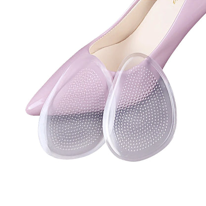 Silicone Forefoot Pad Women High Heels Sandals Pain Relief Insert Soft Gel Anti-slip Insoles Toe Cushion BHL1567-FRO