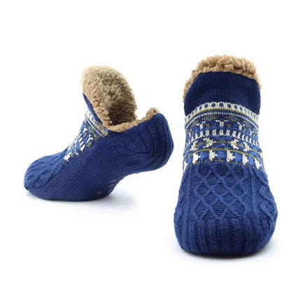 Thermal Mens Slipper Socks Fluffy Winter Warm Non-slip Floor Socks Thickened Home Sleeping Soft Snow Socks Sleep Carpet Socks