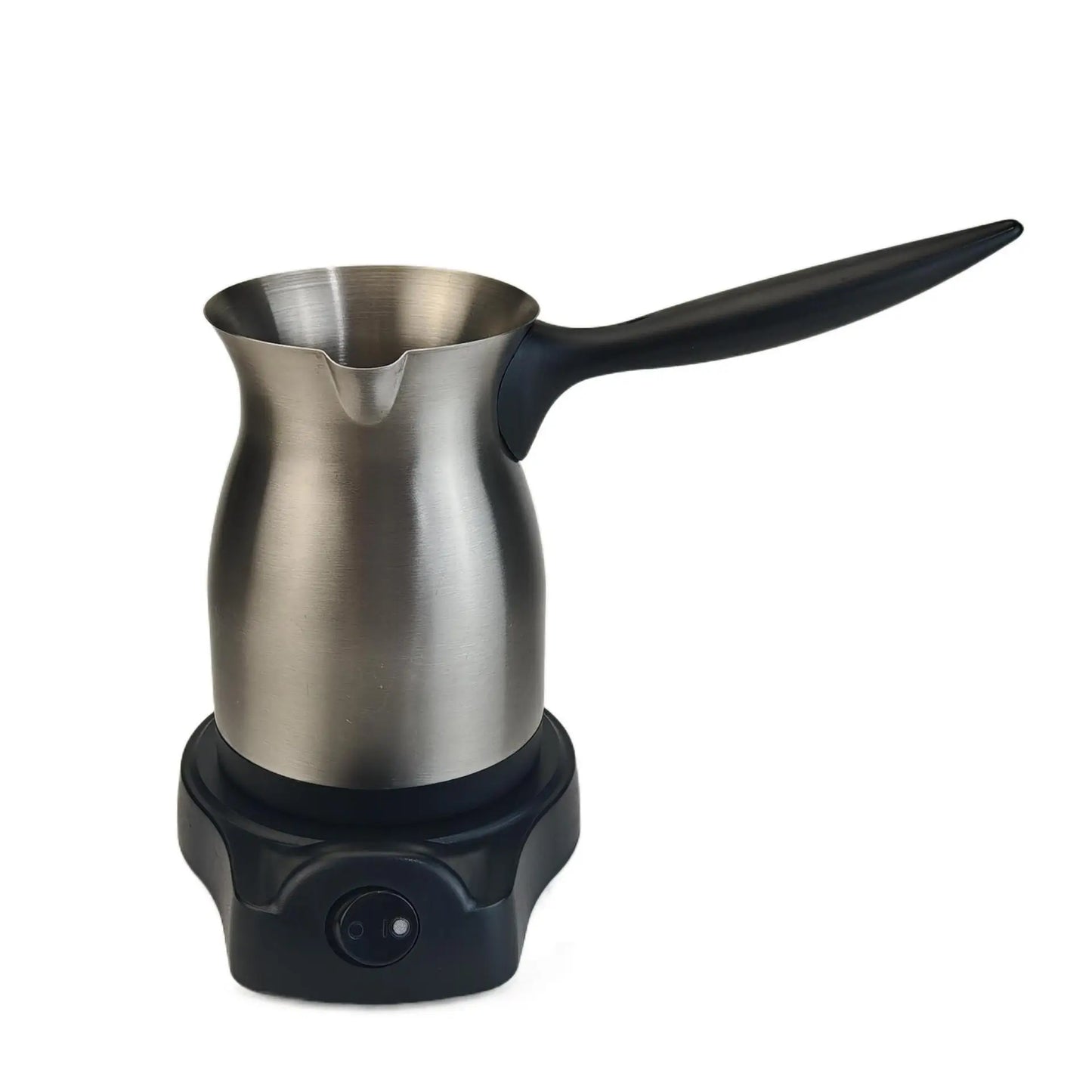 200ml Portable Stainless Steel Turkish Hand-pour Electric Coffee Pot Home Spill-proof Auto Heating Coffee Cup Kitchen Tools 800W