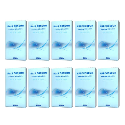 100pcs Condoms Hyaluronic Acid Penis Sleeve Lubricante Sexual Natual Latex Презервативы Health Safer Sex Products Adult 18+