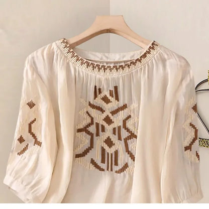 Fashionable Retro Linen Top And Pants Set for Women High End Cotton Linen Ensemble Summer 2026 Elegant Two Piece Suit