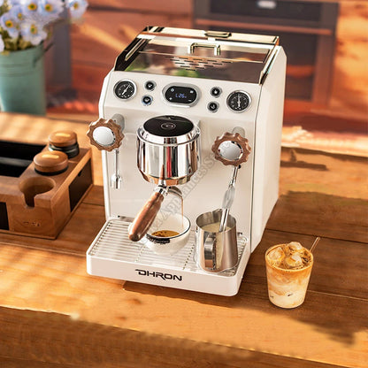 Coffee Maker Household Professional Semi Automatic Italian Coffee Household Small Commercial Milk Tea Shop Machine