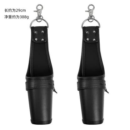 Sex Bondage Strap With Locker Adult Games Cuffs Restraint Hanging Handcuffs Leather Ankle Wrist Suspension Erotic Sex Toys