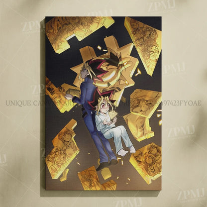 Yu-Gi-Oh! Canvas Pictures Painting Anime Figures Home Decoration Prints Poster For Living Room Frameless Wall Artwork Mural