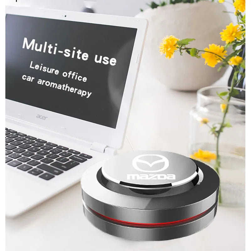 Car Air Freshener Instrument Flavor Perfume Diffuser UFO Shape for Mazda M3 M6 MP Skyactiv Axela Atenza Biante BT-50 Accessories