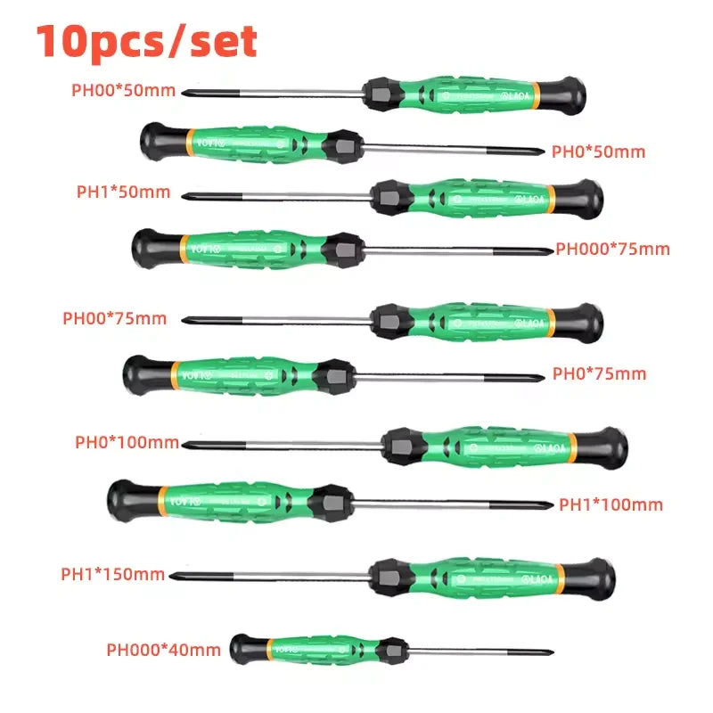 LAOA 1pcs precision screwdriver SL1.0-4.0 screwdriver phillips mini screwdriver phillips screwdriver plum blossom T5-T20
