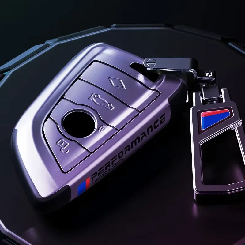 Car Key Case Cover Protector Shell for BMW 2020-2024 G30 G20 X1 X3 X4 X5 45e G05 X6 F20 G21 F40 F80 35i 9 5 3 Accessories