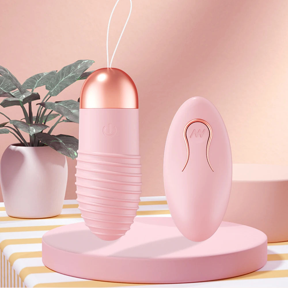 Remote Control Kegel Electric Shock Vaginal Balls for Women Clit Stimulation Vibrator Sex Toy Female Masturbation Vibrating Egg