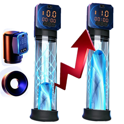 Electric Penis Pump for Man Automatic Vacuum Sucking Vibrator Enlarge IPX7 Waterproof 5 Suction 6 Training Modes Adult Sex Toys