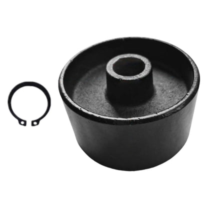 Universal Hydraulic Jack Front Wheels Metal Caster Auto Accessories Replacement for 3 Ton 4 Ton Horizontal Floor Jack