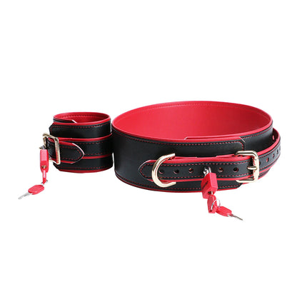 ANOSX Male Wrist Restraint Belt Leg Wristband PU Leather Restraint Strap Thigh Straps Body BDSM Adult Game Sex Toys For Men