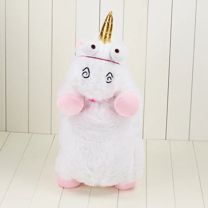 Despicable White Unicorn doll backpack bag School bag Plush toy Gift Kids Children Toys large