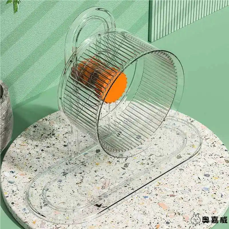 Large Size Silent Running Wheel for Hamster Toy Deprivation Relief Golden Retriever Hamster Cage Supplies Crehensive Infor...