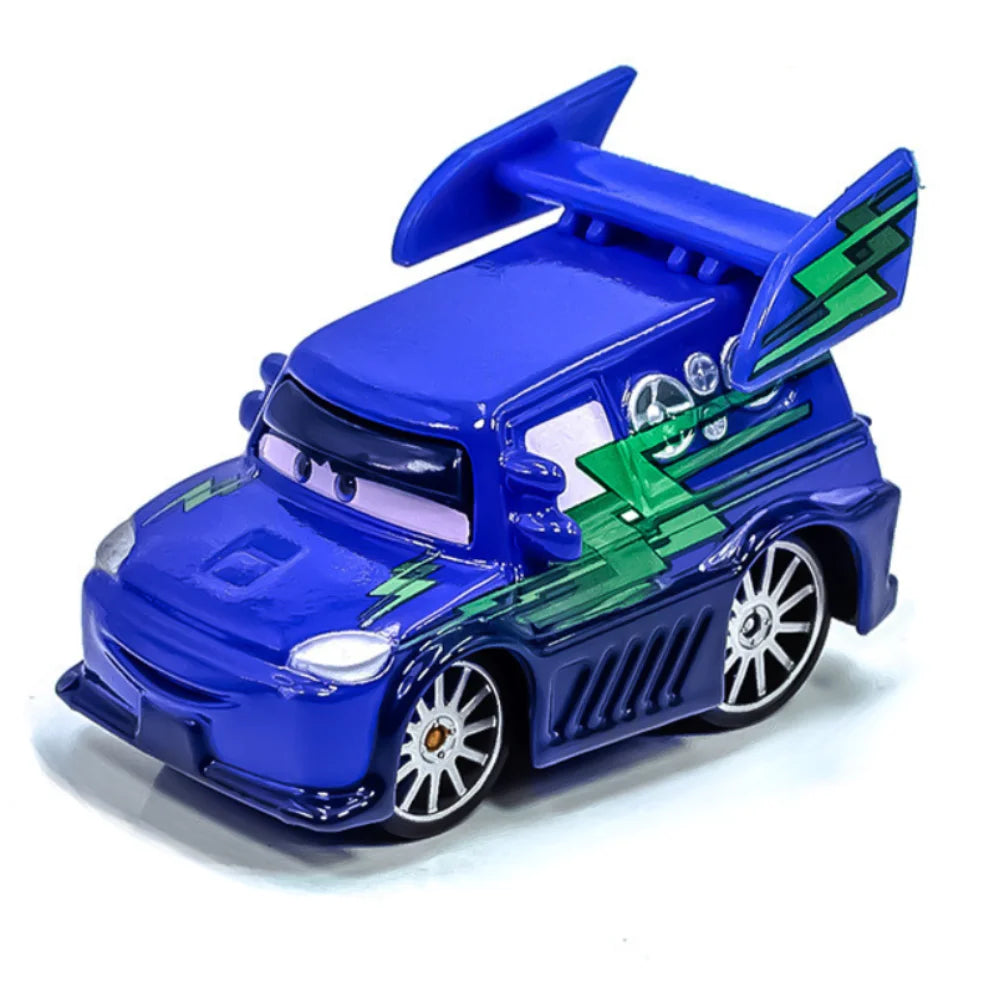 #NEW 53PCS Full-set Pixar Cars Lightning McQueen Fillmore 4-9CM 1：55 Metal Model Racing Car Toy Children's Birthday NEWYEAR Gift