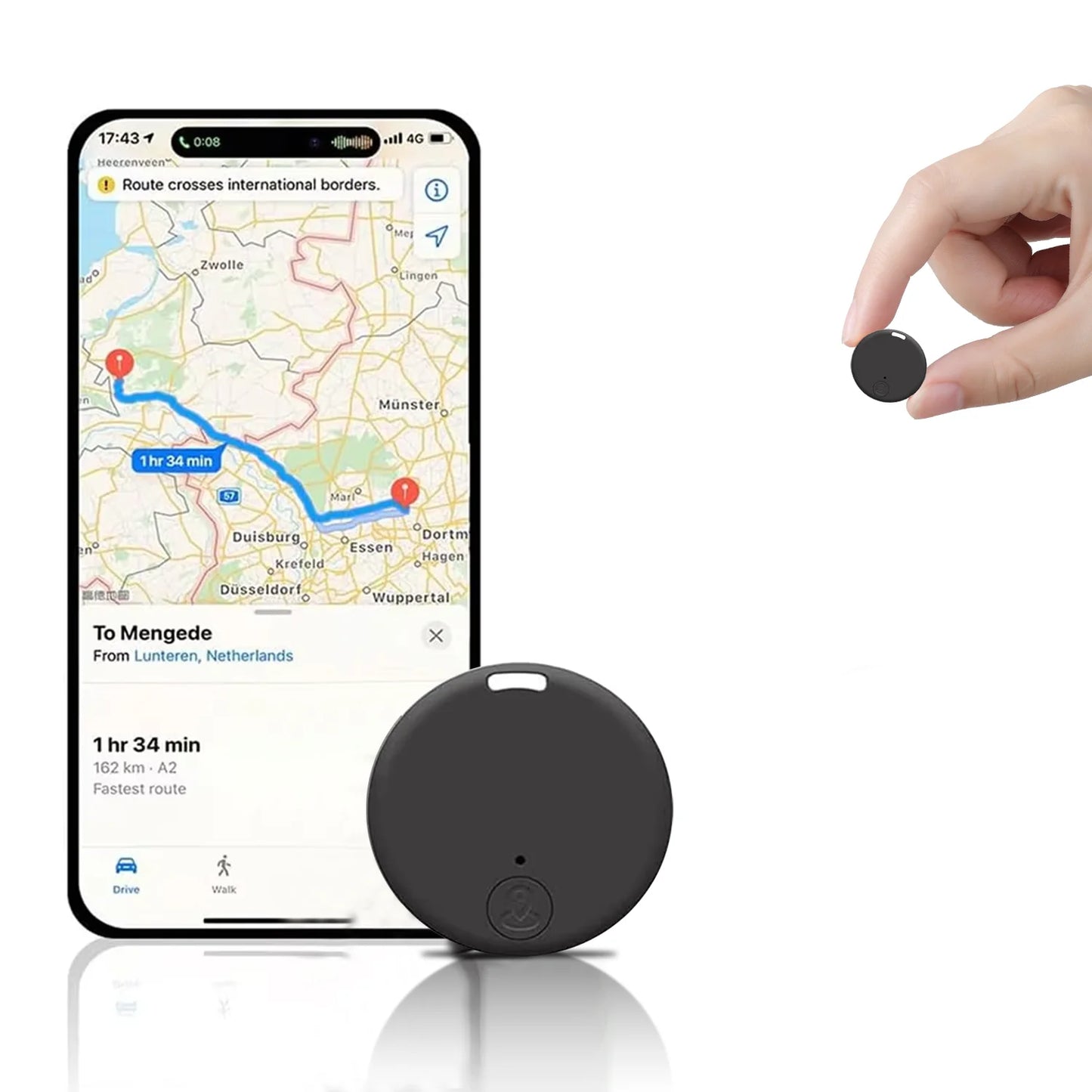 1PCS 2pcs  3PCS 4 PCS  Car Vehicle Tracking Anti-Lost Locator Mini GPS Tracker for Vehicles Locator Tracker for Tracking System