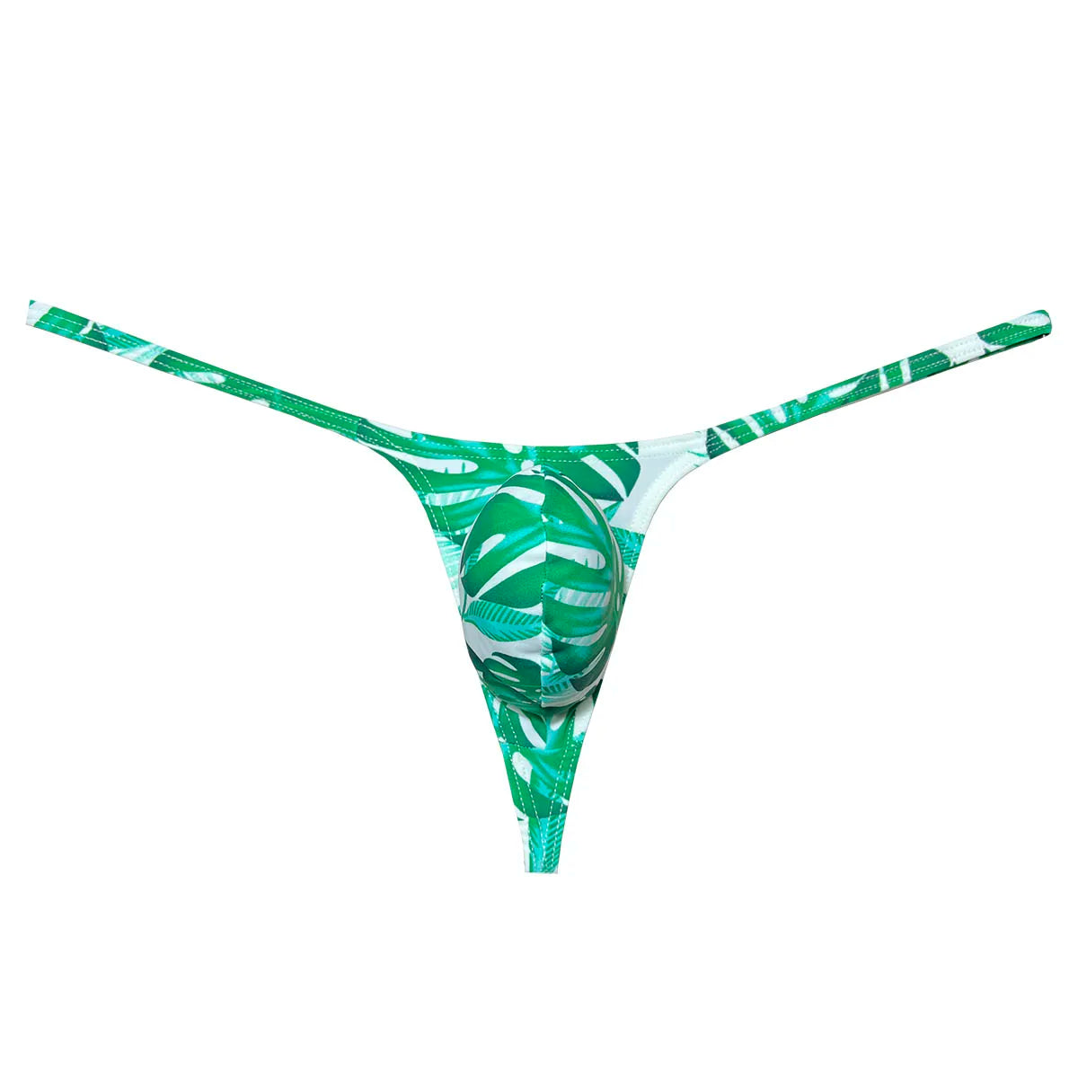 Mens G-String Underwear Thong Multicolor Print Men Low Rise Bikini Briefs Pouch Breathable Thong for Men Quick-dry Mini Panties