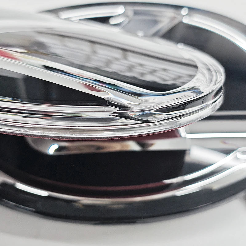 3D Front Grille Emblem Rear Trunk Badge Replacement Sticker for Lexus GS GX IS LS LX NX RX RX270 Ct200h IS250 ES 220D IS300