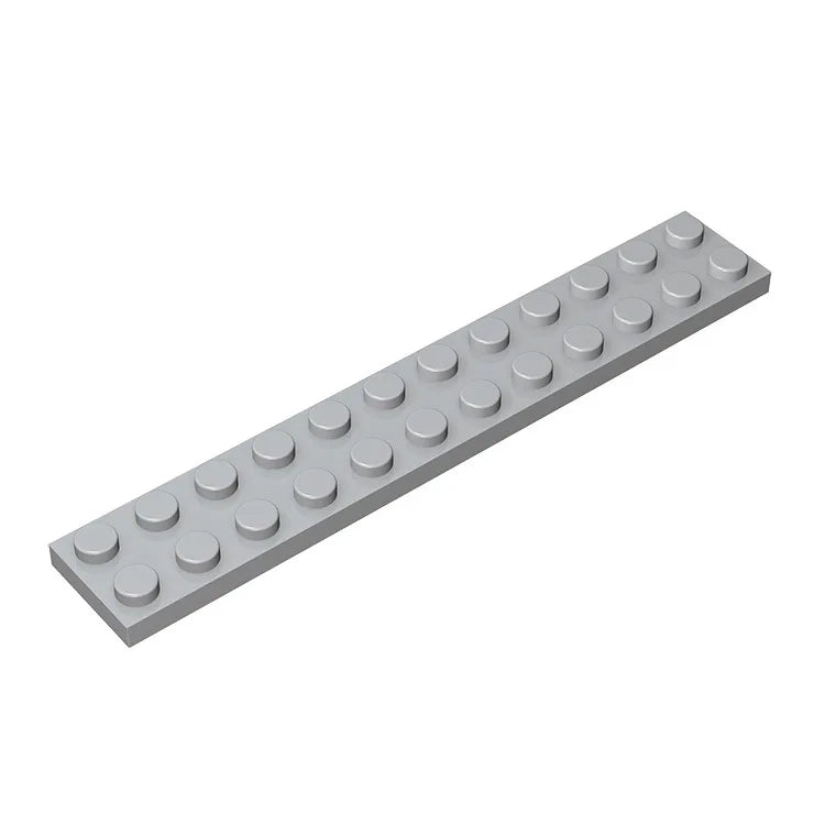20 PCS  Small Particle 2445 2x12 Plate Building Block Flat DIY Parts Buildmoc Compatiblwith 144676 DIY Eduactional Toys Children