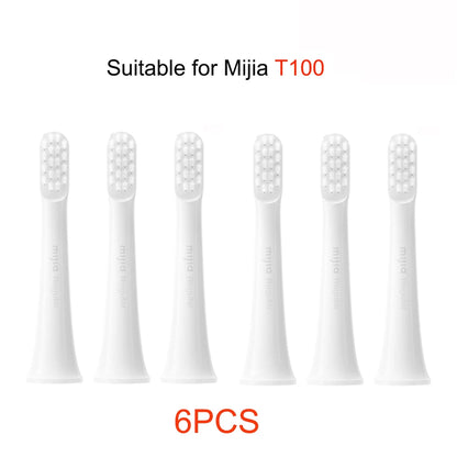 Original Replacement Brush Heads for Xiaomi Mijia T100 Sonic Brush, Spare Heads Waterproof