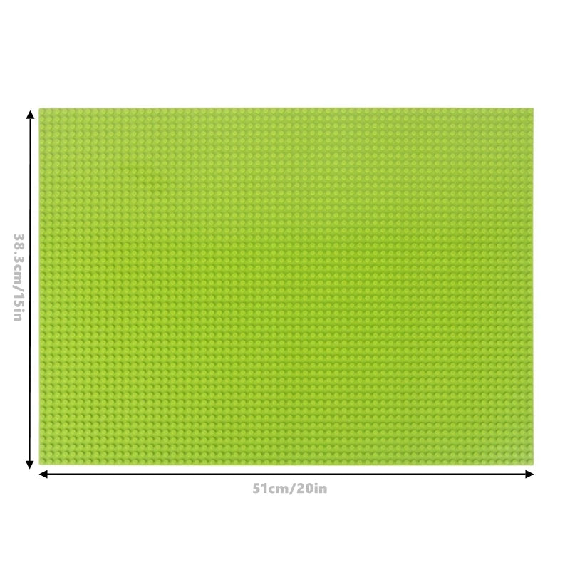 48x64 Dots Large Baseplate for Building Blocks, DIY Wall Mount Board, Compatible with Major Brands, Kids Gift Toy
