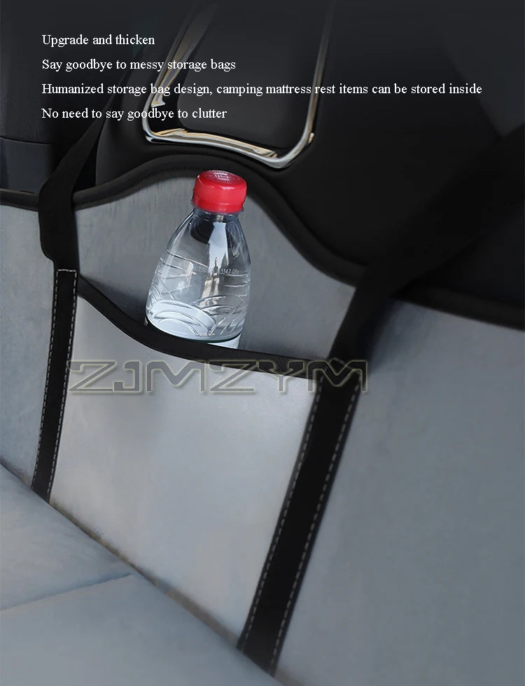Car Travel Bed SUV Rear Seat Sleeping Mat Non-Inflatable Camping Mattress Extension Board With Special Head Block Folding Pad