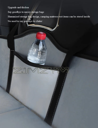 Car Travel Bed SUV Rear Seat Sleeping Mat Non-Inflatable Camping Mattress Extension Board With Special Head Block Folding Pad