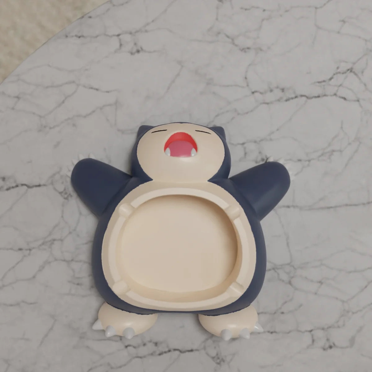 Snorlax Ashtray Desktop Ornament Personalized Anime Pokemon Trendy Toys Living Room E-Sports Room Office Decorations Gift