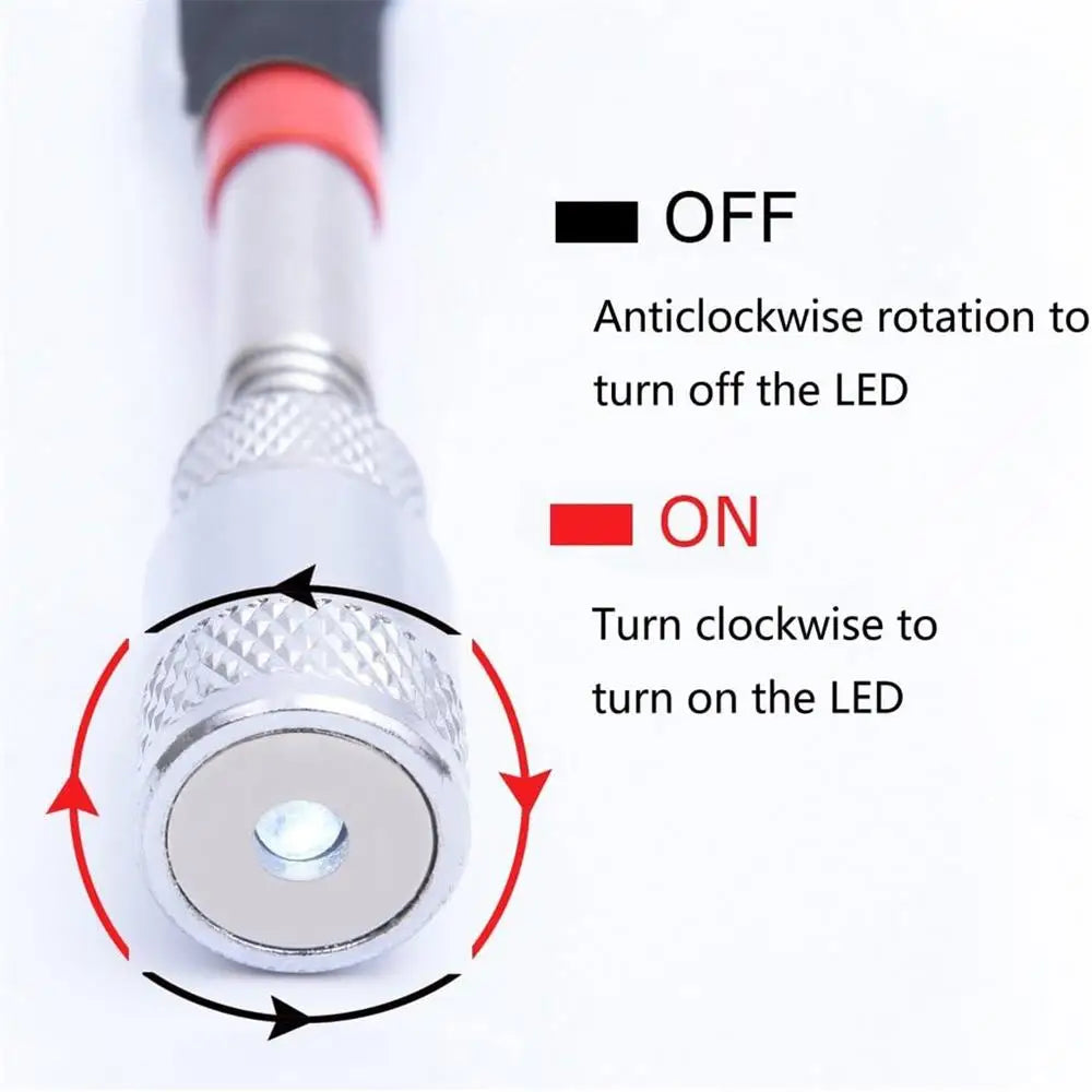 Extendable Pickup Rod Stick，Magnetic Picker Mini Portable Telescopic Magnetic Magnet Pen For Picking Up Screws Nut Bolt