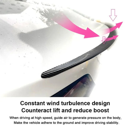 For Tesla Model Y 2020-2024 ABS Carbon Fiber Wings Original High-performance Spoiler Model 3 2025-2026 Highland Accessories
