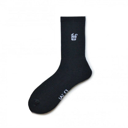 Breathable Cotton Mid-Calf Socks For Men Soft calcetines hombre Football Sport Socks Moisture-Wicking 3-Pack Crew Socks