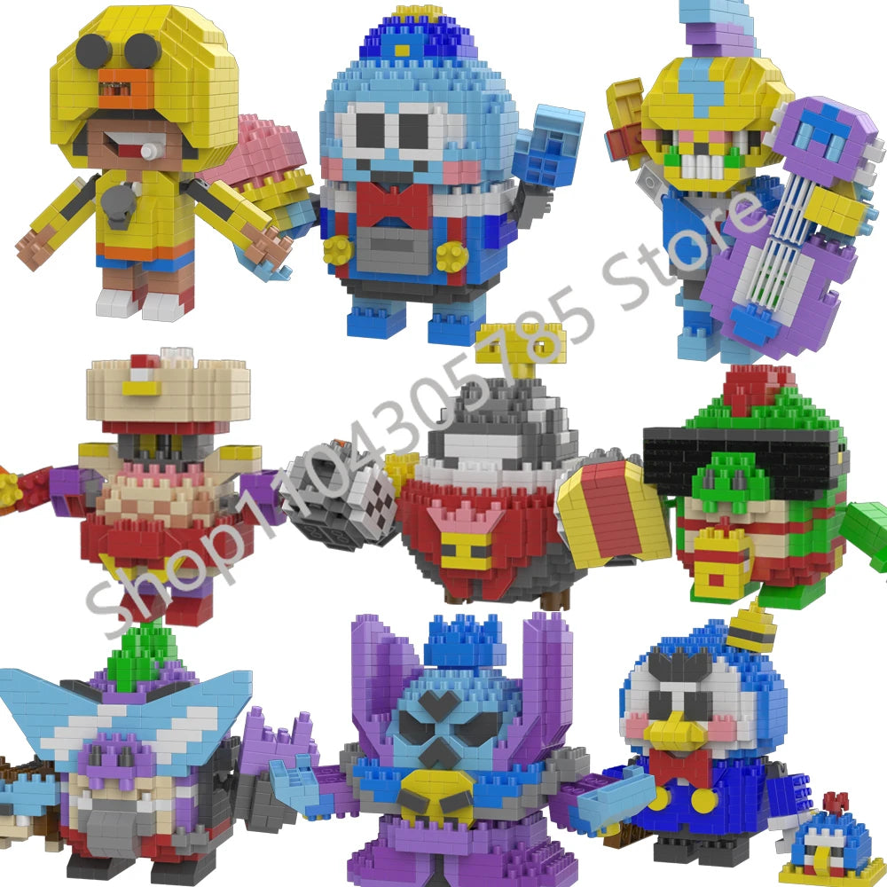 Wilderness Game Brawl Stars Kaze Kenjii Toy Figures Children's Toys Kwazii Peso Penguin Anime Action Figure Children's Toy