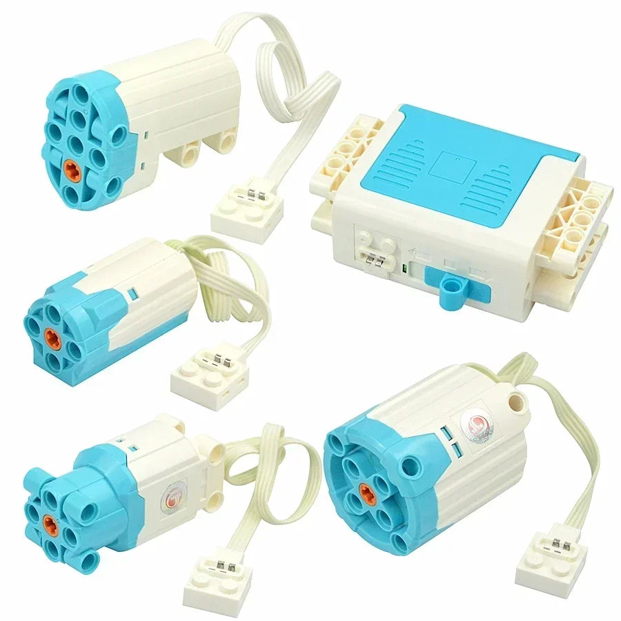 MOC Power Function Technical Parts Motor Servo Strengthen Motor Building Blocks Multi High Speed PF Sets Brick Toys DIY Motor