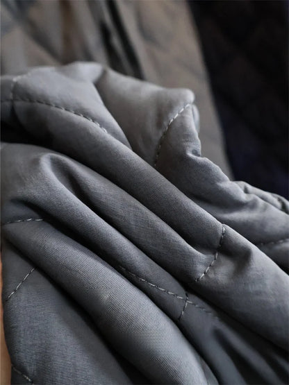 Warm Casual Cotton Pants Men's Autumn Winter Trousers with Cotton  3D Tailoring Faionable Urban Sle Long Pants